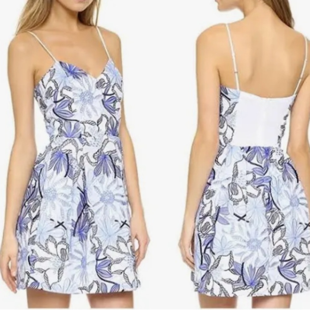 Parker embroidered dress